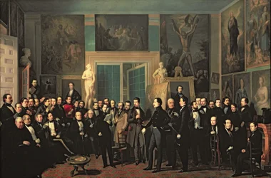 De bijeenkomst van de dichters, 1846